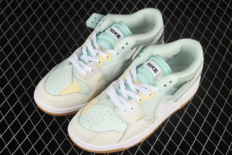 All Categories Nk SB Dunk Series Nk SB Dunk Low Low-top Skateboard Shoes Corporate Level Nk Dunk Svrap Light Blue Sea Glass Stitched Low-top Skateboard Shoes DB0500-100